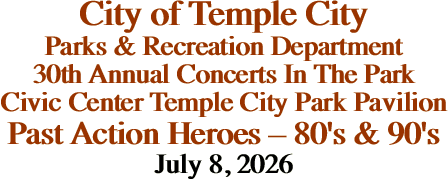 City of Temple City Parks &